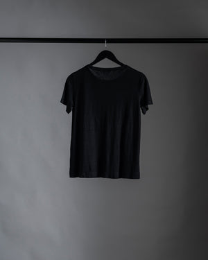 Linen Tee Black