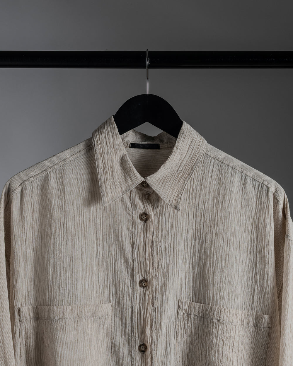 Cotton Oversized Shirt Rope