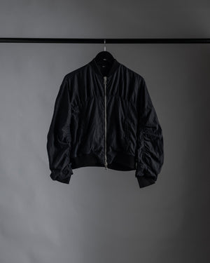 Silk Bomber Black