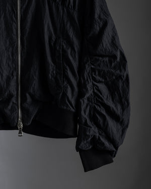 Silk Bomber Black