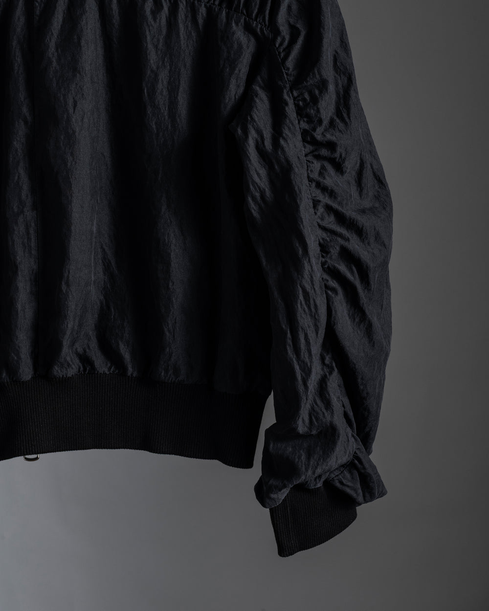 Silk Bomber Black