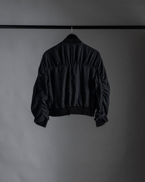 Silk Bomber Black