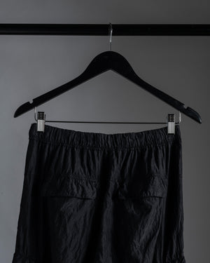 Silk Cargo Pant Black