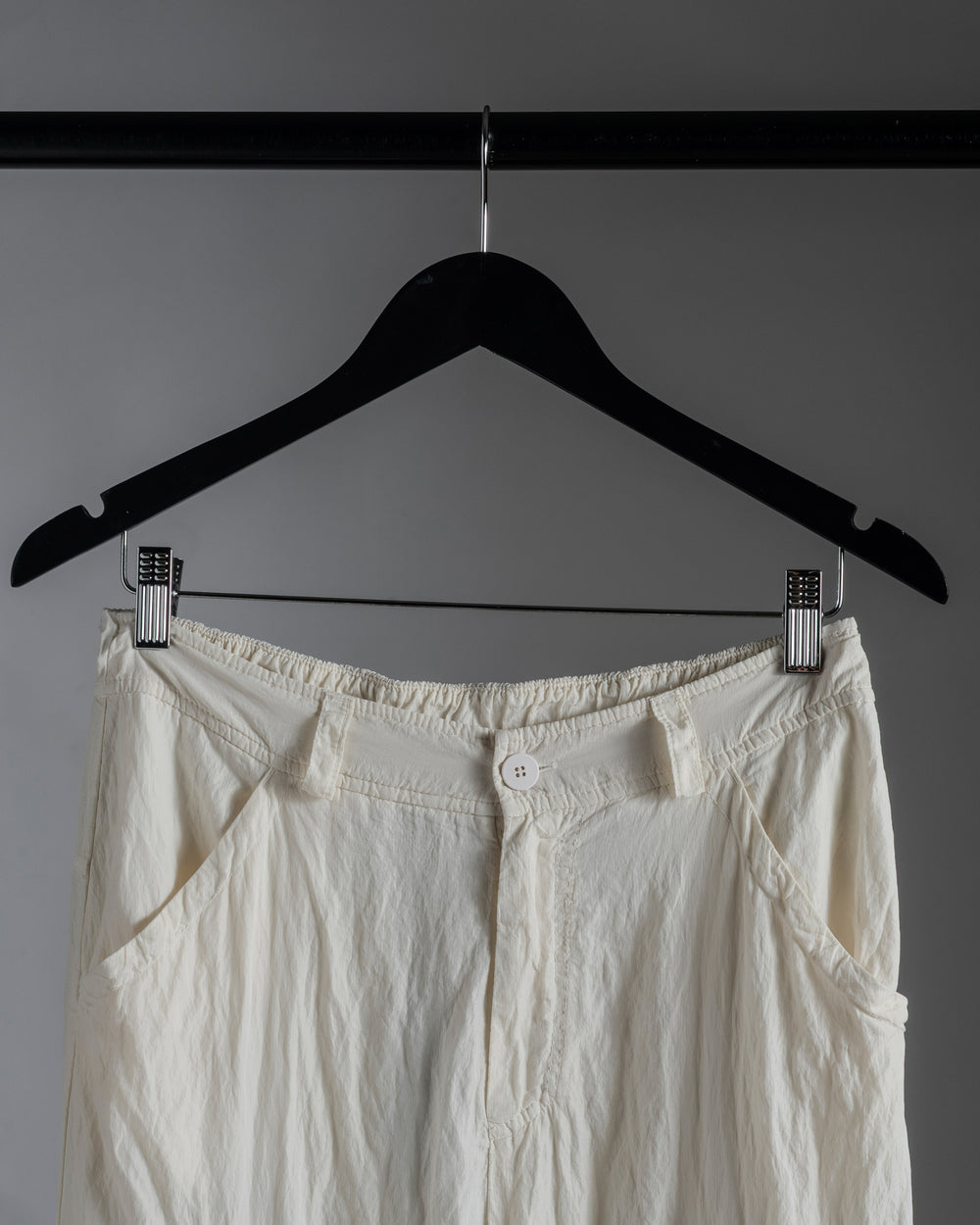 Silk Cargo Pants Sand