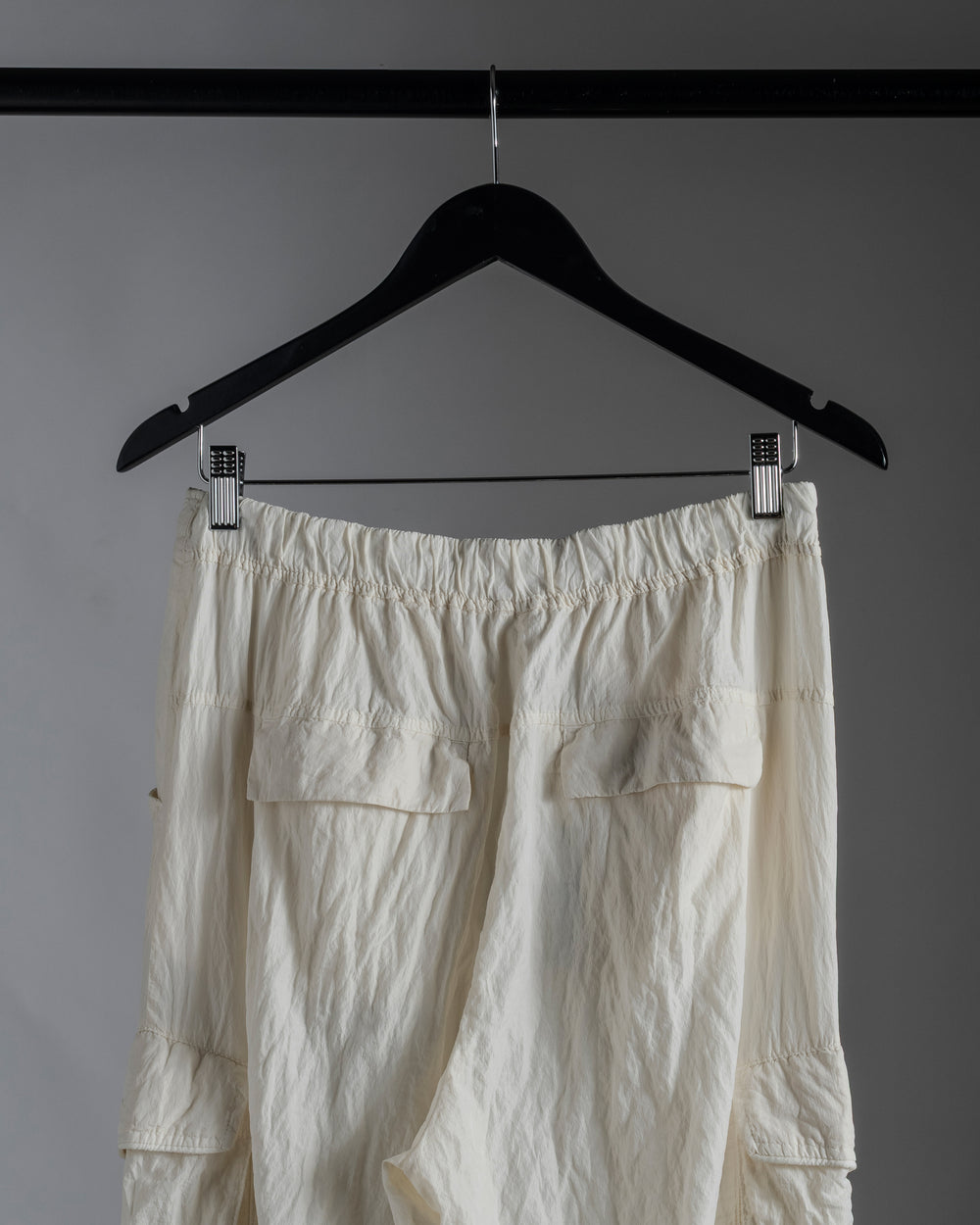Silk Cargo Pants Sand