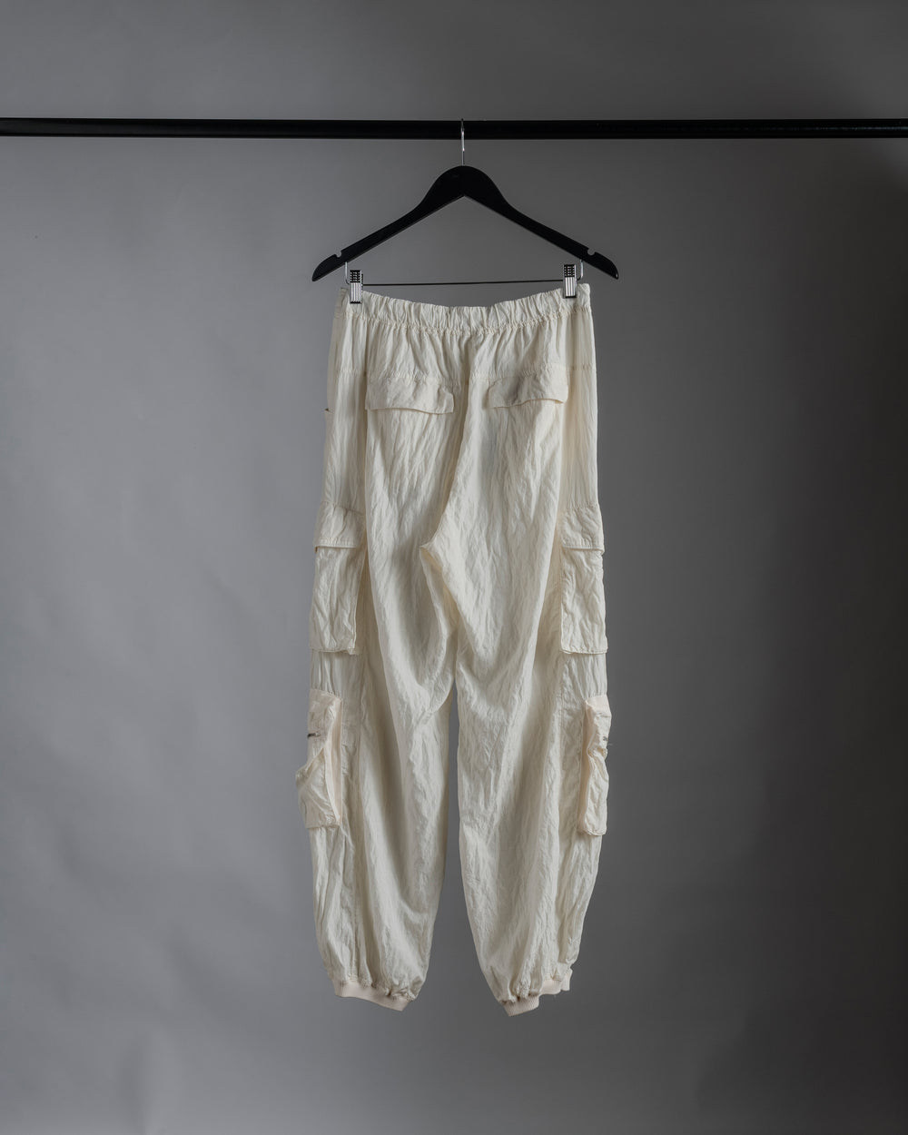 Silk Cargo Pants Sand