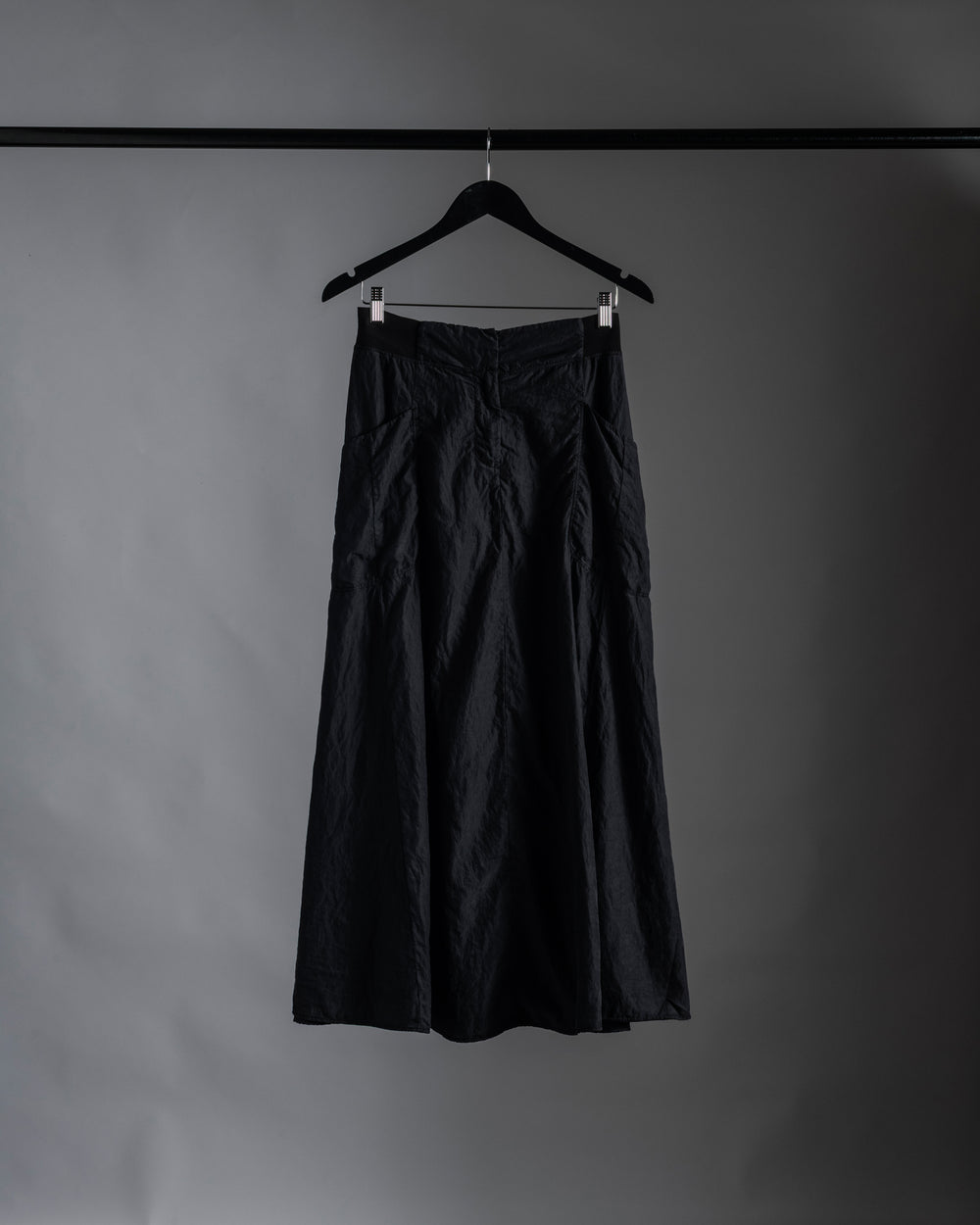 Silk Skirt Black