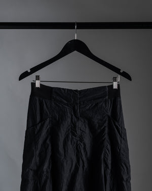 Silk Skirt Black