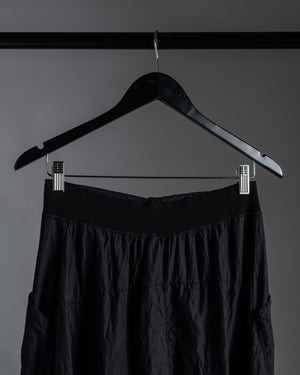 Silk Skirt Black