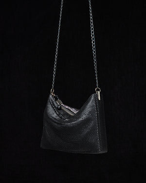 Trixie Box Party Bag Black + Silver