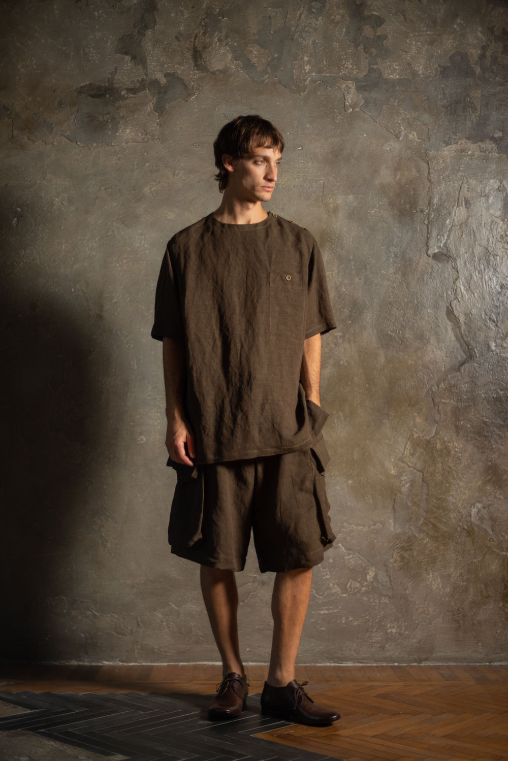 Tanto Top Fantasque Dark Brown