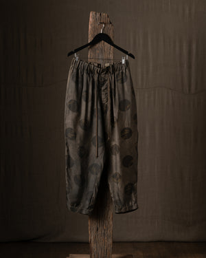 Pigiama Pants Grey Brown