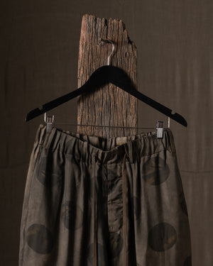 Pigiama Pants Grey Brown