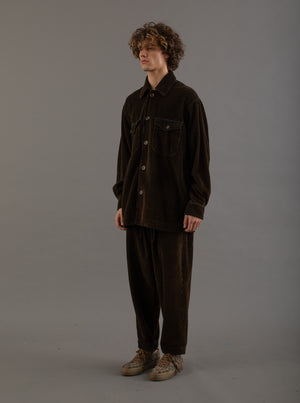 Pigiama Pants Corduroy Brown