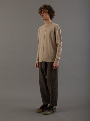 Pigiama Pants Wool Tan / Black