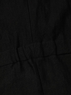 Jerrion Jacket Linen Wool Conjure Black