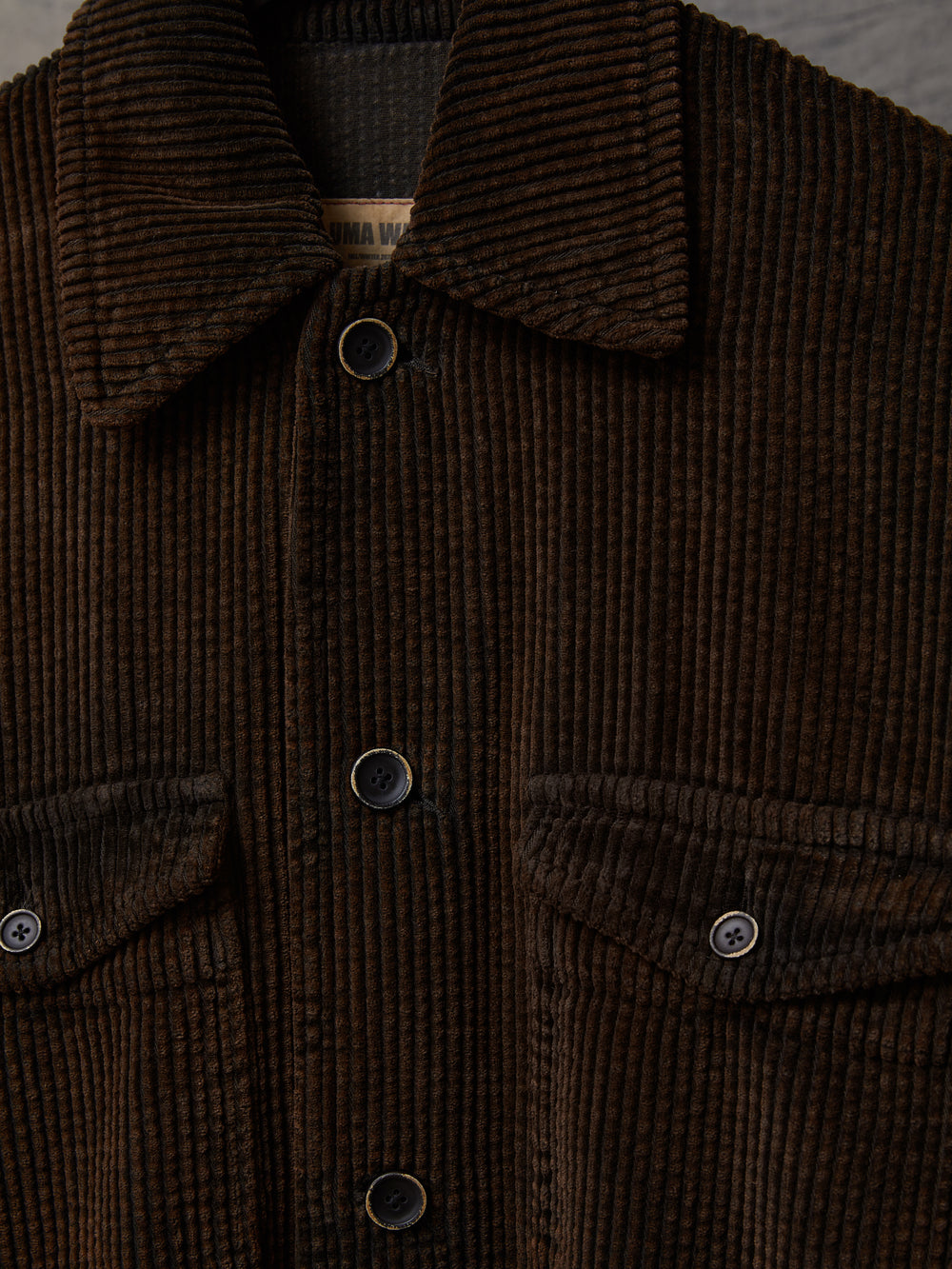 Javari Shirt Jacket Corduroy Brown