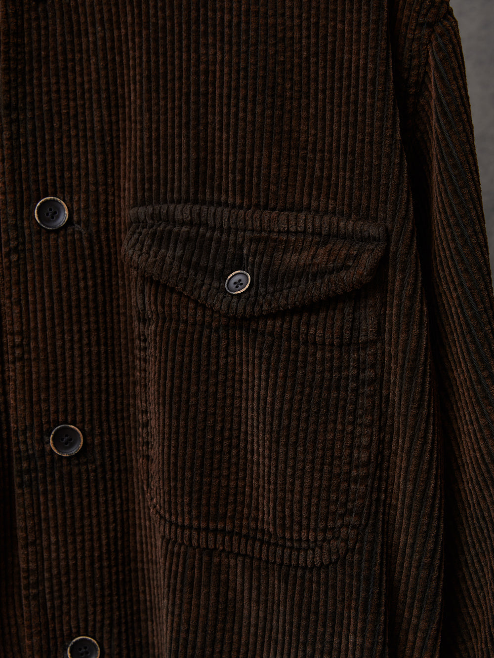 Javari Shirt Jacket Corduroy Brown
