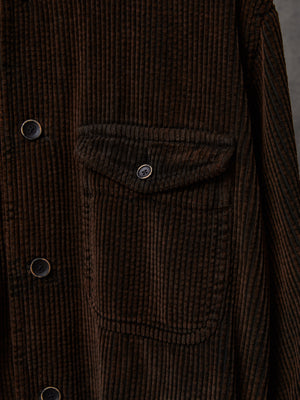 Javari Shirt Jacket Corduroy Brown