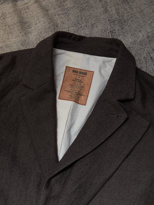 Jerrion Jacket Linen Wool Conjure Brown