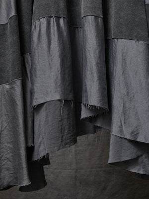 Tessa Dress Jersey Silk Dark Grey
