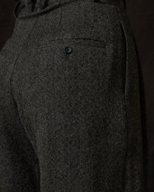 Paella Pants Wool Tan / Black