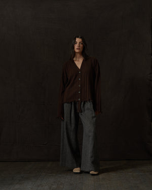 Paella Pants Wool Tan / Black
