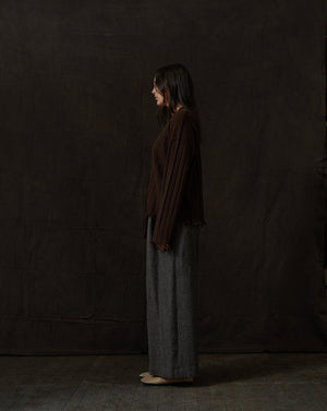 Paella Pants Wool Tan / Black