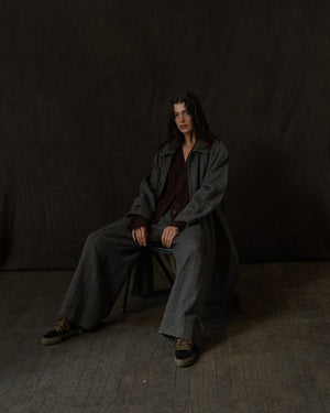 Paella Pants Wool Tan / Black