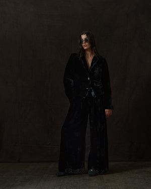 Paella Pants Alpine Black Velvet