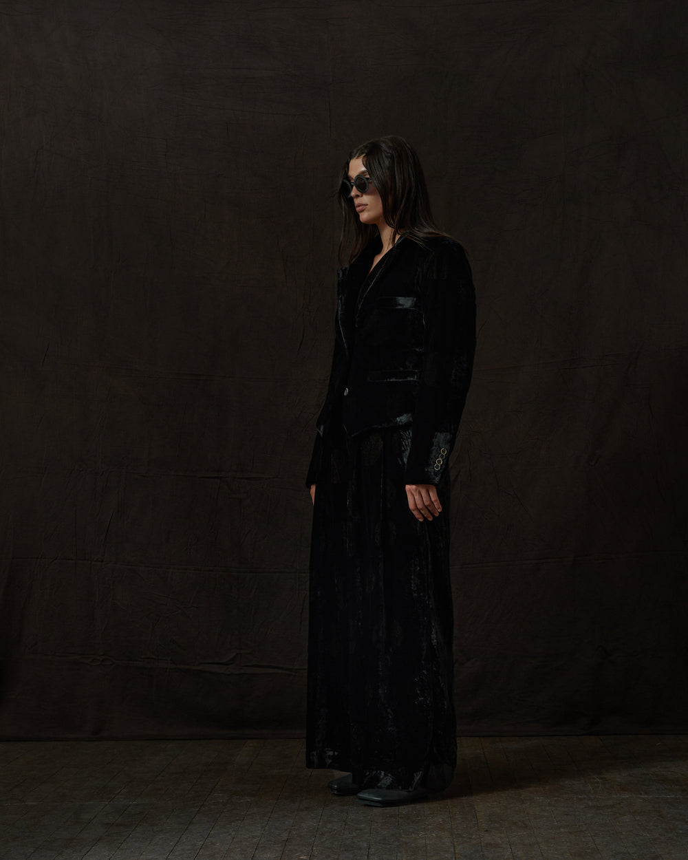 Paella Pants Alpine Black Velvet