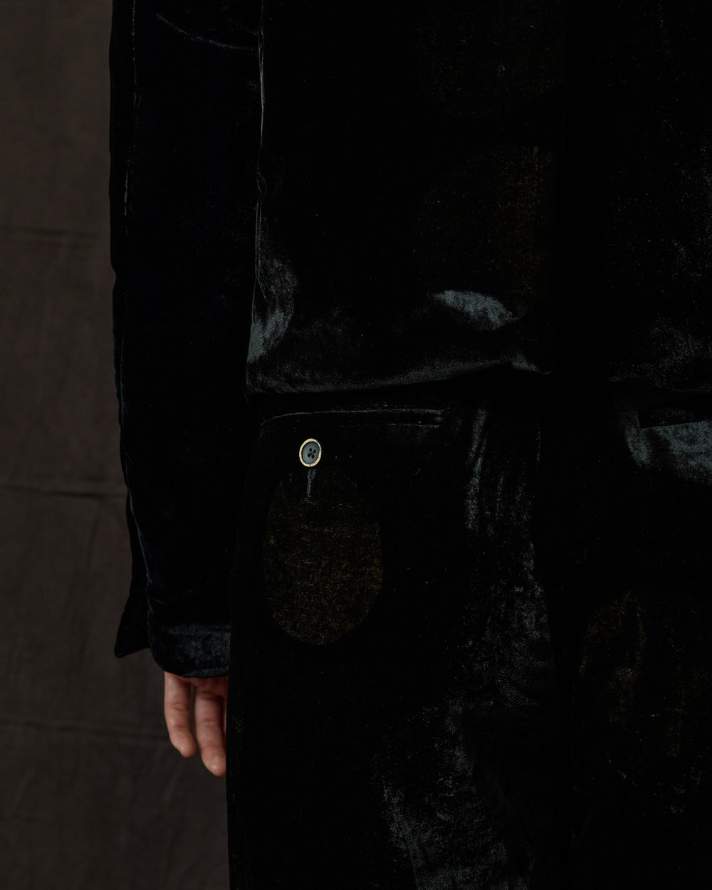 Paella Pants Alpine Black Velvet