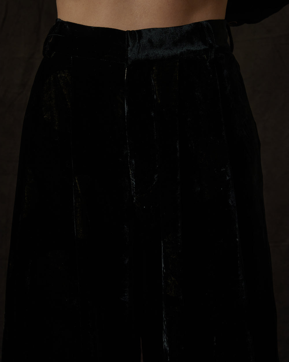 Paella Pants Alpine Black Velvet