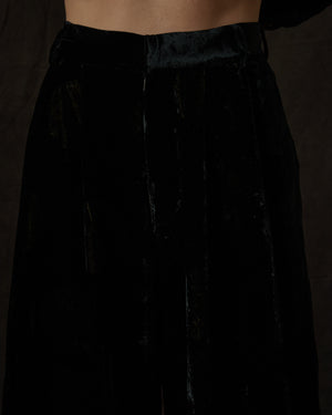 Paella Pants Alpine Black Velvet