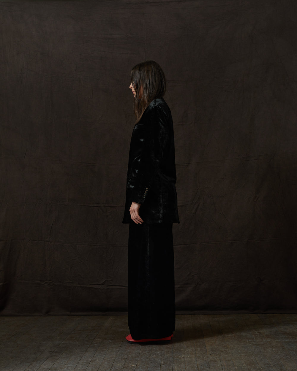 Paella Pants Buci Black Velvet