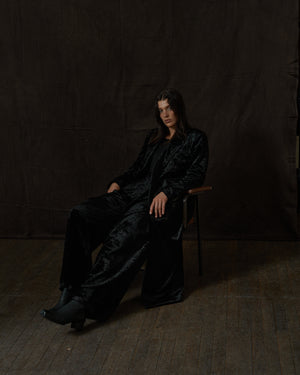 Paella Pants Buci Black Velvet
