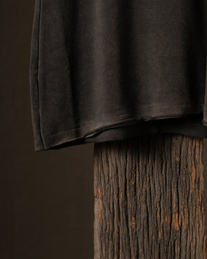 Tir Top Jersey Rib Grey Brown