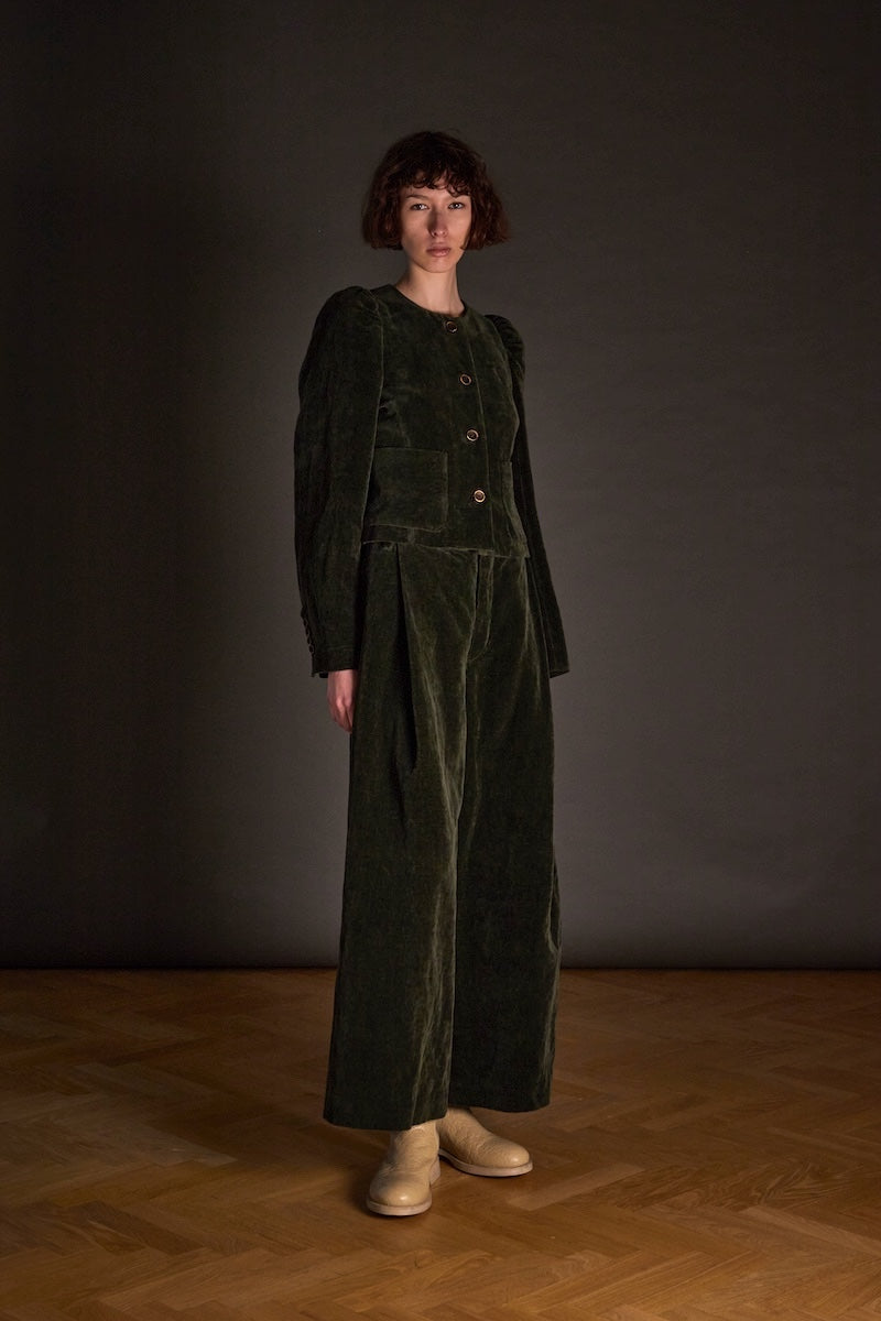 Pudding Pants Foster Dark Green