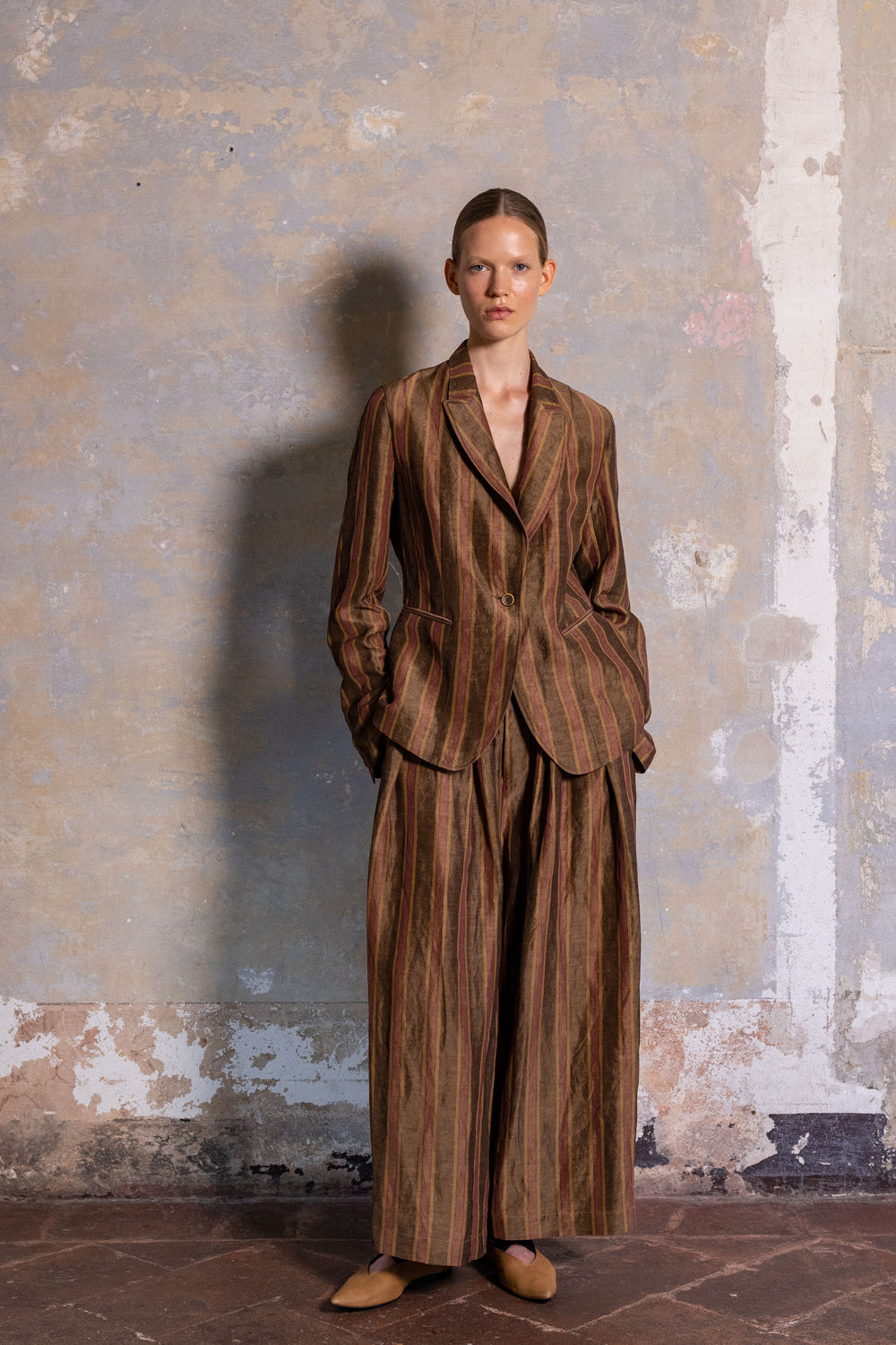 Poetic Pants Signy D1 Brown Red