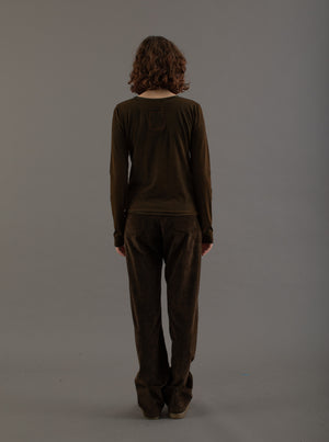 Tree Pants Velvet Brown