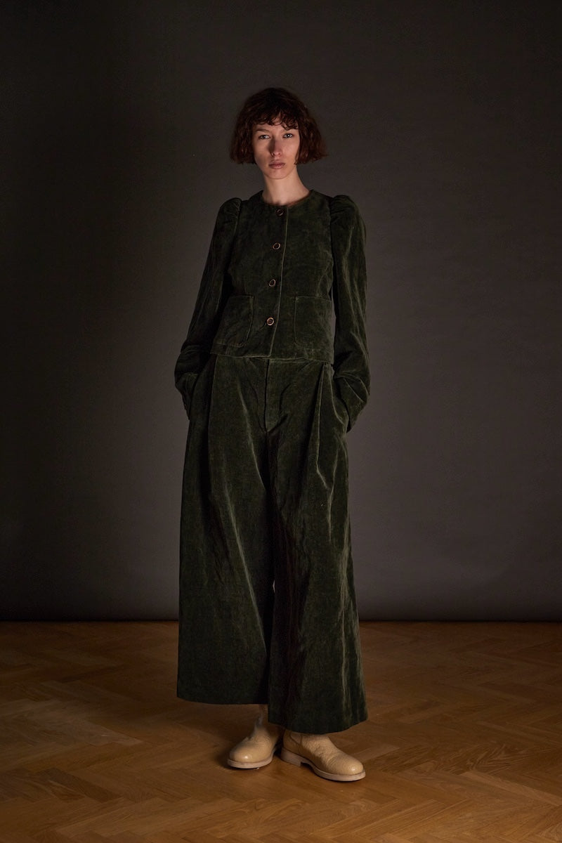 Kuppy Jacket Foster Dark Green