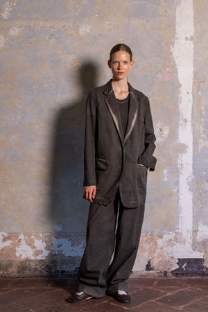Jane Jacket Dyed Jeans Grey Brown