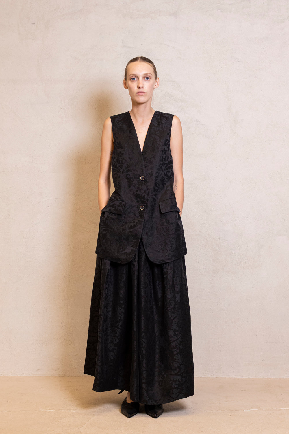 Gloria Skirt Dracaena Black