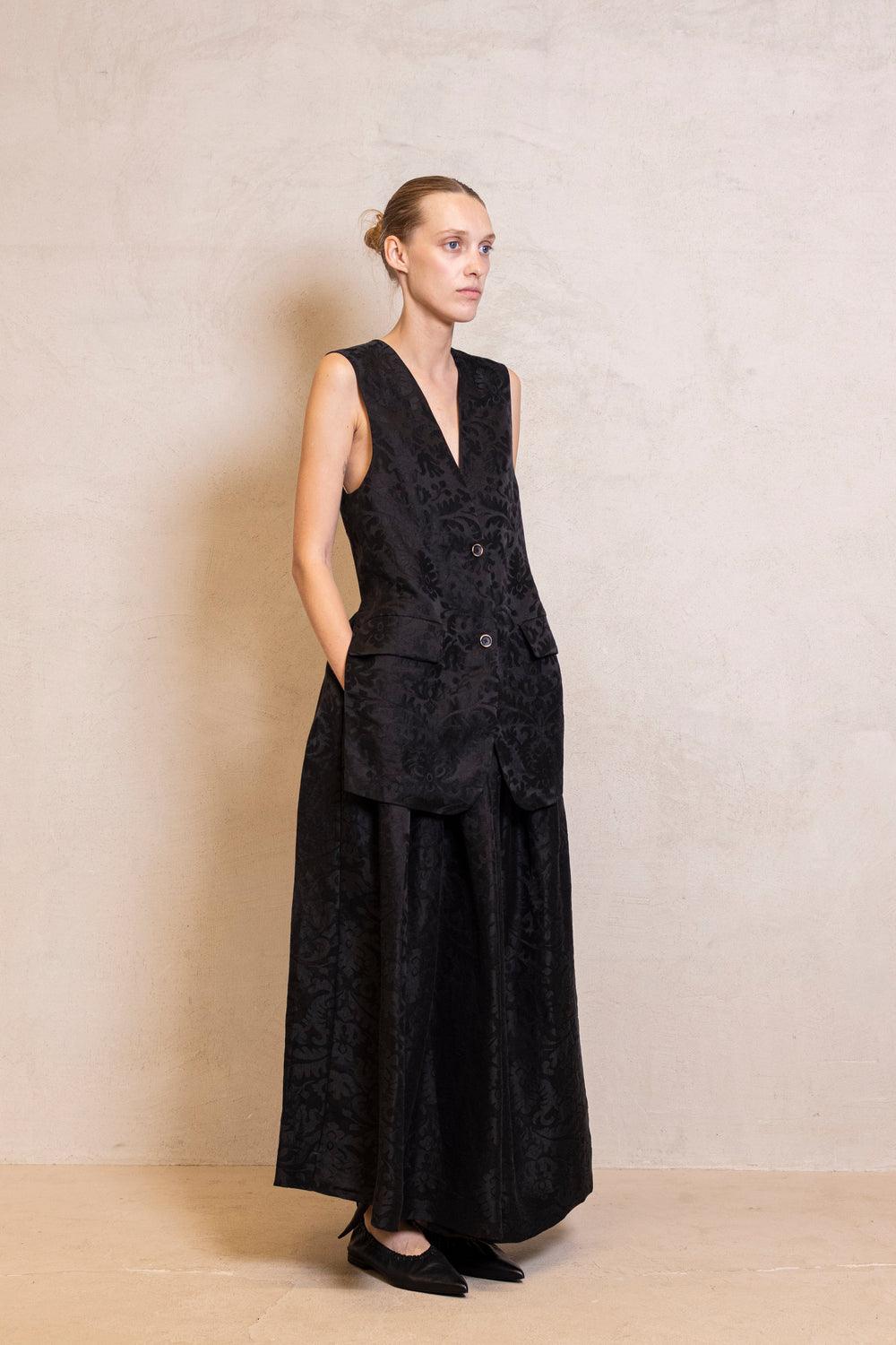 Gloria Skirt Dracaena Black