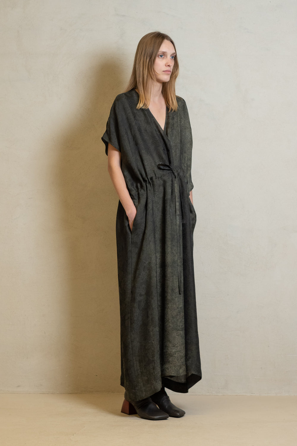 Acre Dress Zagros Dark Green