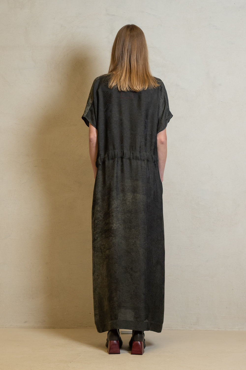 Acre Dress Zagros Dark Green