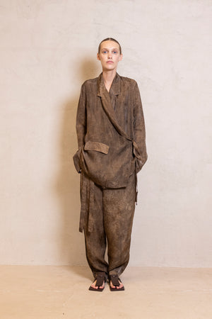 Khloe Jacket Manipura Dark Mustard