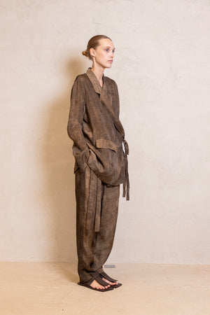 Khloe Jacket Manipura Dark Mustard