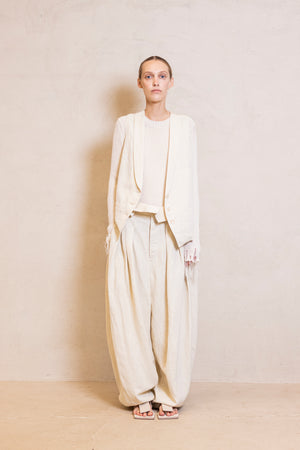 Jill Waistcoat Baca-Arancin Off White