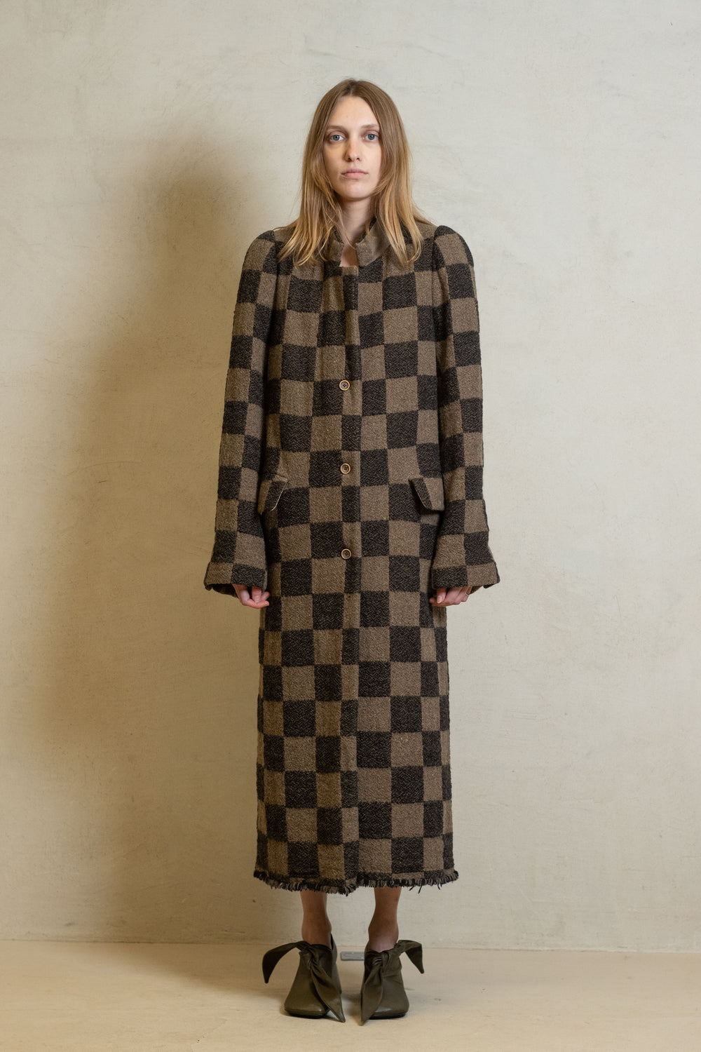 Cita Coat Shard Brown / Tan